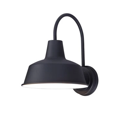 Maxim Lighting 35016BK Pier M 1 灯 13 英寸黑色户外壁挂式 — 第 1/4 张图片