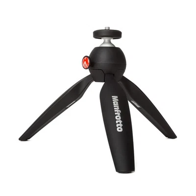 Manfrotto Pixi- Black Mtpixi-B Mini trípode Camera Mount Compact trípode de bolsillo - Imagen 1 de 4