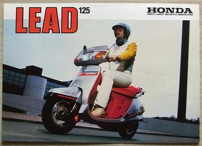 HONDA Lead 125 NH125M-D Scooter Motorcycle Sales Brochure c1984 - Image 1 of 2