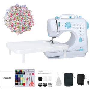 Mini macchina da cucire elettrica kit 12 punti principianti con pedale 42pz fornitura US - Foto 1 di 19
