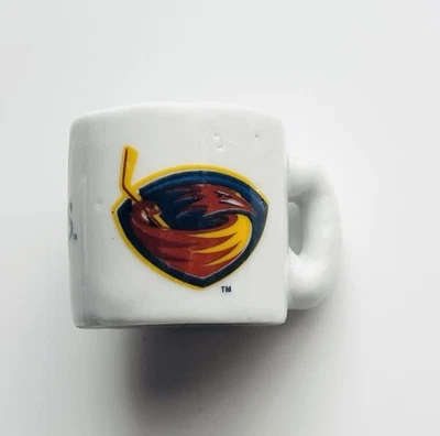 Atlanta Thrashers NHL MINIATURA MINI TAZA DE CAFÉ TAZA 1 1/2" TAZA Foto 1 de 2
