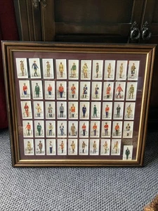 Players Cards Framed 50 Military Uniforms of The British Empire Overseas 1938 - Picture 1 of 11