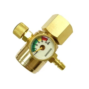 Copper Argon Welding Regulator with Pressure Gauge Model AR019 1 Piece - Picture 1 of 6