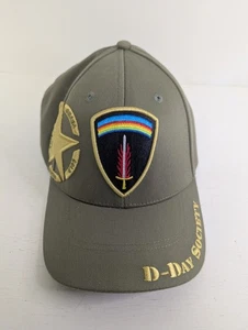 Mütze Kappe D-Day Society National D-Day Memorial grün bestickt 2. Weltkrieg neu - Bild 1 von 10