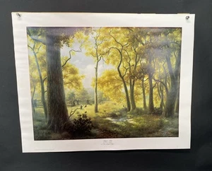 Autumn’s Gold Signed A Time Limited Edition Windberg Print 22x28” MC13 - Picture 1 of 12