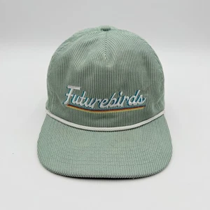 Futurebirds Hat Adult OSFM Mint Green Corduroy Rope Adjustable Trucker Snapback - Picture 1 of 11