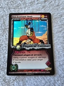DBZ Dragon Ball Z FOIL Red Overhand Slash 84 CCG Unlimited Cell Games Saga MP - Picture 1 of 5
