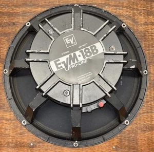 Electro Voice EVM-18B Pro Line Altoparlante per chitarra basso 18" 8 Ohm 400 Watt subwoofer - Foto 1 di 9