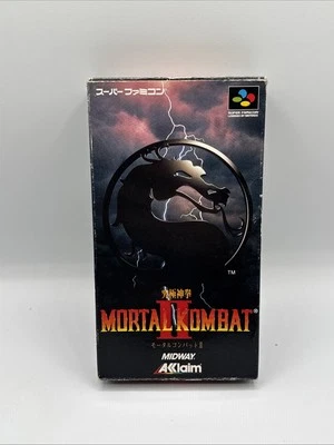 Mortal Kombat - Nintendo Super Famicom JP Japan - Complete in Box - US Seller - Image 1 of 4