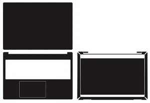 Für HP Book Pro 16 16-ay0071TU 2025 Carbon Vinyl Laptop Aufkleber Skin Decal Cover - Bild 1 von 39