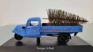 Schuco Tempo Dreirad mit Weihnachtsbaum 1:43 Limited  (19#1206) - Bild 1 von 7