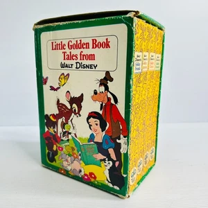 Vintage Little Golden Books Tales from Walt Disney BOX SET Hardcover - Bild 1 von 24