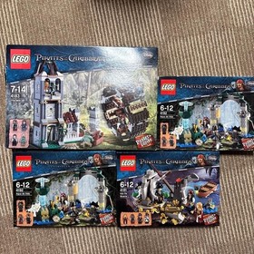 Lego Pirates Of The Caribbean Series 4-piece set , 4192&times;2, 4181, 4183, Unused