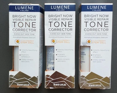 Corrector de tono de reparación 3 lúmenes brillantes ahora visibles células madre de arándano 1 oz Foto 1 de 2