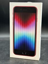 NEW! Apple iPhone SE 3rd Gen. 64GB Red (StraightTalk/Total By VERIZON)