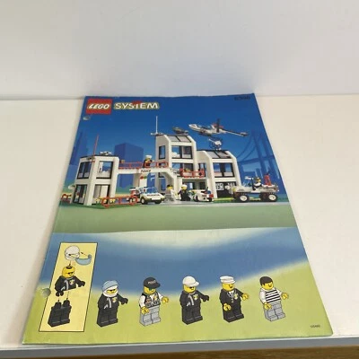 LEGO Town; Police Central Precinct HQ (6398) (solo instrucciones) usado Foto 1 de 4