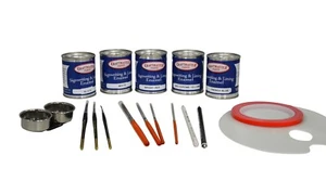 Deluxe Pinstriping & Lining Starter set Craftmaster Paints - Bild 1 von 5