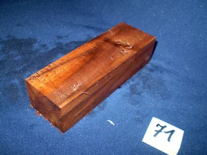 Nussbaum  Messergriffblock  Messergriff    120 x 41 x 31 mm     Nr: 71 - Bild 1 von 2
