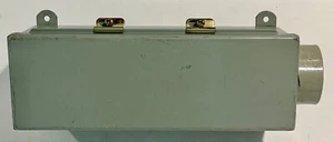 Hoffman F44T12HC Wiring Trough - Raceway 12" X 4" X 4" w/ 2 Connectors - Picture 1 of 15