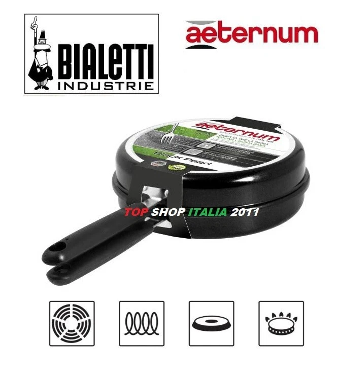 AETERNUM BIALETTI FORNETTO DOPPIA PADELLA 24 INDUZIONE GIRA FRITTATA 7 2025 - Immagine 1 di 4