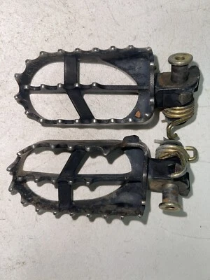 97-23 WR250F 2005 OEM estriberas reposapiés pedal izquierdo derecho Foto 1 de 4