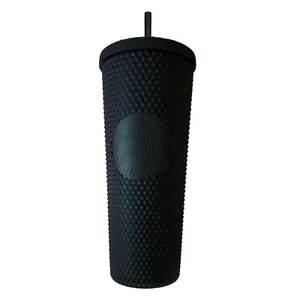 Starbucks Winter Matte Dark Green Studded Venti Tumbler 24oz NEW - Picture 1 of 5