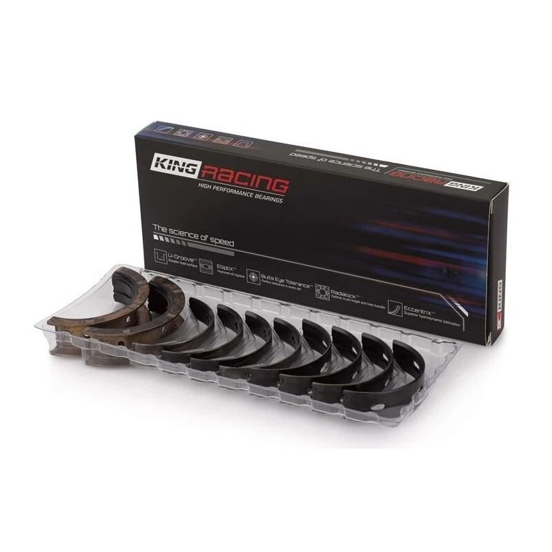 KING RACING PERF. JUEGO DE COJINETES DE EXTREMO PRINCIPAL PARA FORD FALCON XF 200 OHV CARB 3.3L I6 Foto 1 de 1