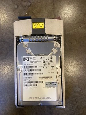HP 356914--003 146.8GB 3.5 15K WIDE ULTRA320 SCSI HARD DRIVE BF14687B56 - Image 1 of 2