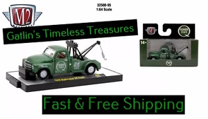 M2 Machines R95 QUAKER STATE 1:64 1949 Studebaker 2R Tow Truck Wrecker - Picture 1 of 6