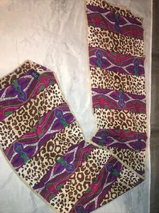 Vtg Womens Honey Scarf 100% Silk Korea 50"x10" - Picture 1 of 5