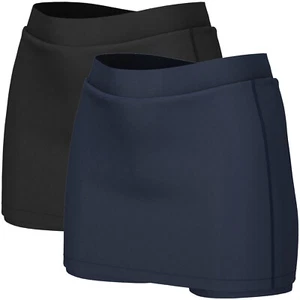 i-sports Girls Skorts Pro Skirt-Short Combo Premium Performance Stretch Comfort - Picture 1 of 20