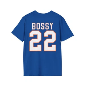 Mike Bossy 22 White & Orange Print New York Islanders Unisex Softstyle T-Shirt - Bild 1 von 24