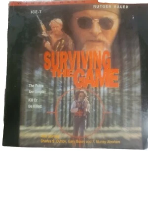 Surviving The Game Widescreen LaserDisc Ice-T Rutger Hauer 1994 NEW SEALED MINT - Image 1 of 4