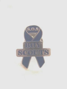 BOY SCOUTS SOS PIN - Picture 1 of 2
