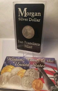 Has Toning 1881-S Morgan Dollar $1 Historic Coins of the United States - Imagen 1 de 24