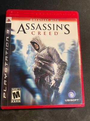 Assassin's Creed PS3 Sony PlayStation 3 Ubisoft Includes Manual, Like New - Image 1 of 3