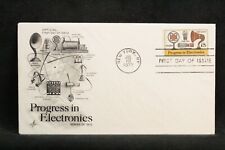USPS FDC #1502 1973 15¢ Microphone and Speaker ArtCraft ST528