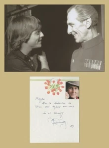 Peter Cushing (1913-1994) - Star Wars - Rare autograph letter signed - 1989 - Picture 1 of 4