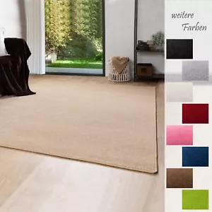 Steffensmeier Kurzflor Teppich Ibiza Eckig oder Rund Kinderzimmer Jugendzimmer - Bild 1 von 81