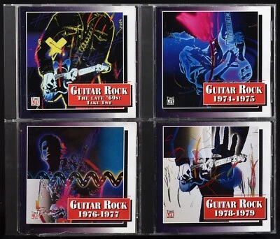 4 CD Lot Time Life set Guitar Rock 1974 to 1979 Late '60s: Take Two Classic Hits - Image 1 of 4