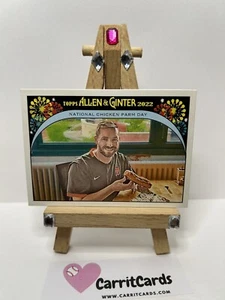 IT'S YOUR SPECIAL DAY! 2022 Topps Allen & Ginter National Chicken Parm Day - Picture 1 of 6