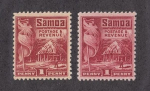 Samoa #143 X2 Mint - Picture 1 of 1