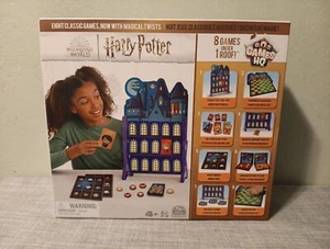 Harry Potter 8 Games Checkers Tic Tac Toe Memory Match Go Fish Bingo Card NEW - Picture 1 of 4