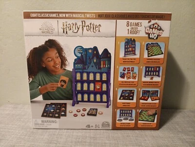 Harry Potter 8 Games Checkers Tic Tac Toe Memory Match Go Fish Bingo Card NEW  - Image 1 of 4