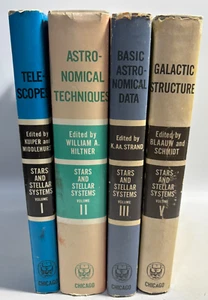 Stars and Stellar Systems Volumes 1-3 & 5 by Gerard P. Kuiper, 1960s - Picture 1 of 14