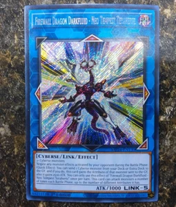 Firewall Dragon Darkfluid - Neo Tempest Terahertz (MP24) Secreto Raro Error de impresión - Imagen 1 de 1