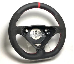 T96 smaller thicker Black leather Alcantara steering wheel Porsche 996 986 MT - Bild 1 von 19