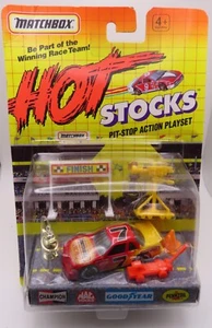 1992 Matchbox Hot Stocks Pit Stop Action Playset Matchbox Racing - Picture 1 of 1