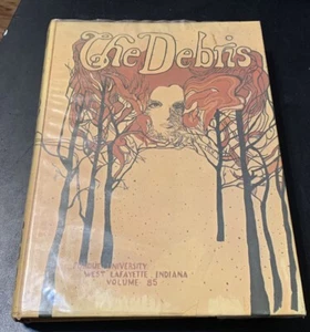 1972 Purdue University Yearbook Lafayette, Indiana. The Debris Plastic Cover - Picture 1 of 8