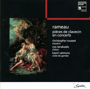 Rameau: Pièces de clavecin en concerts- Rousset, Terakado, Uemura (CD, 1996) - Picture 1 of 3